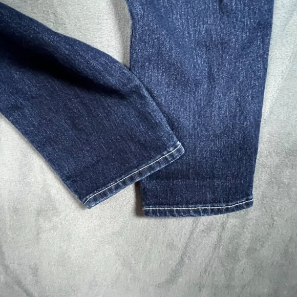 True Religion Jeans 32x29 Denim Legging Jegging White Stitch FLap Pocket - Picture 8 of 11